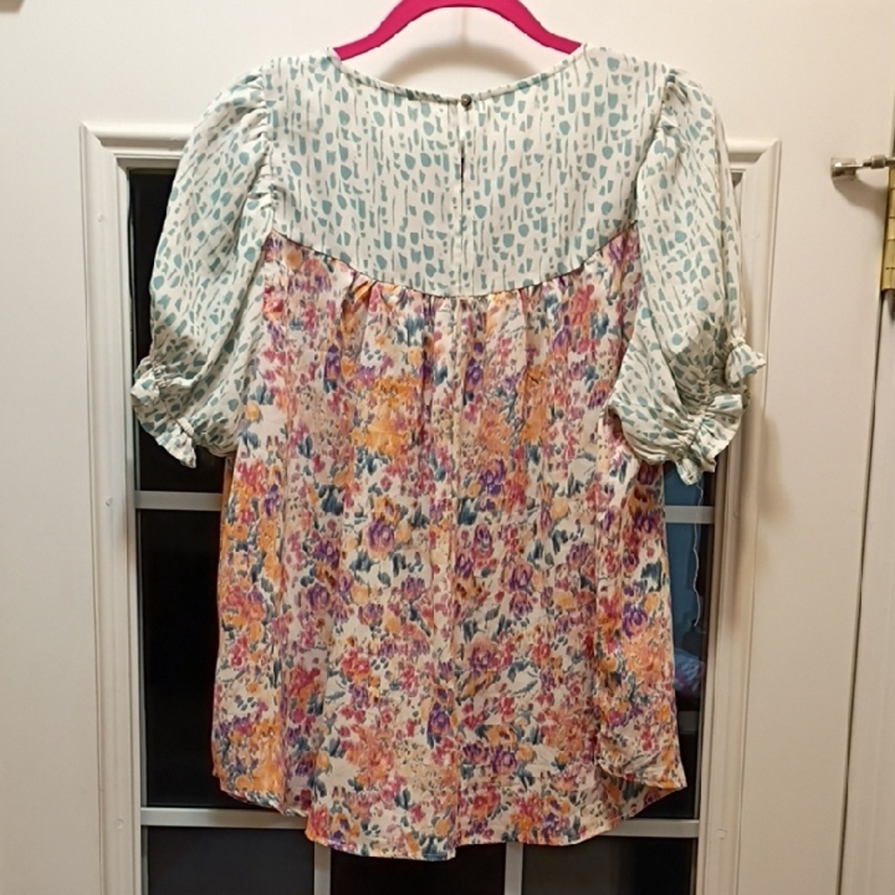 Jodifl Multicolor Patterned Blouse - image 3